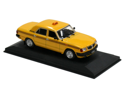 DeAgostini | M 1:43 | GAZ 3110 - Taxi (RUS) (1996-2005)