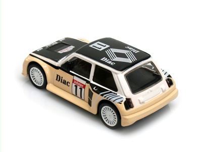 Mondo Motors | M 1:43 | RENAULT 5 Maxi Turbo # 11 A.CHATRIOT - O.PERIN / RALLY TOUR DE CORSE (1986)