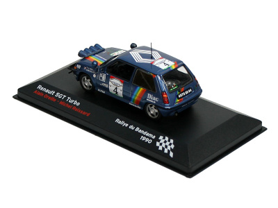 Altaya | M 1:43 | RENAULT 5 GT Turbo #4 - A.Oreille / M.Roissard - Rally Bandama (1990)