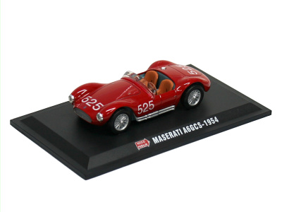 Hachette | M 1:43 | MASERATI A6GCS  #525 - Mille Miglia (1954)