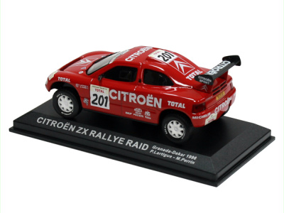 Altaya | M 1:43 | CITROËN ZX Rallye Raid - P.Lartigue / M.Perrin - Granada - Dakar (1996)