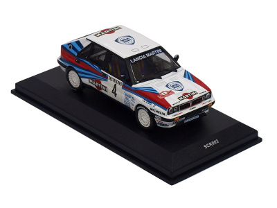 IXO | M 1:43 | LANCIA Delta Integrale - #4 - M.Biasion /T.Siviero - Winner Monte Carlo Rally (1989)