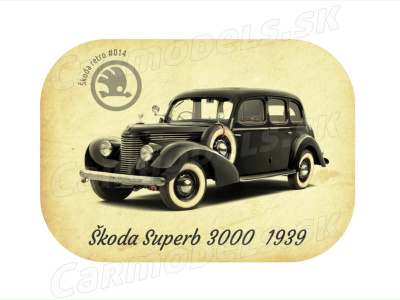 Carmodels SK |   | MAGNETKA Škoda Superb 3000 (1939)