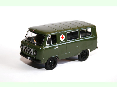 DeAgostini | M 1:43 | UAZ-450 A, Vojenská sanitka