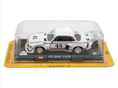 Del Prado | M 1:43 | BMW 3.5 CSL  #45 - Vašek Polak (1975)