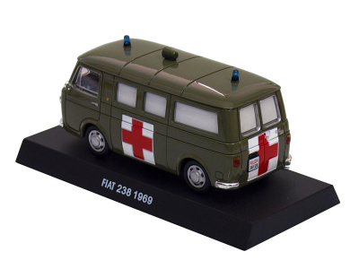 DeAgostini | M 1:43 | FIAT 238 - Polizia Ambulanza (1969)