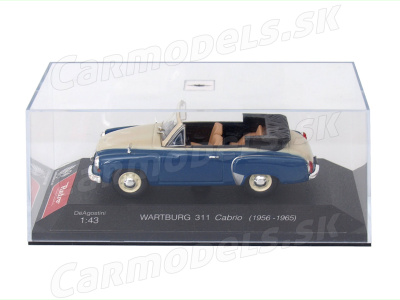 DeAgostini | M 1:43 | WARTBURG 311 Cabrio (1956-1965)