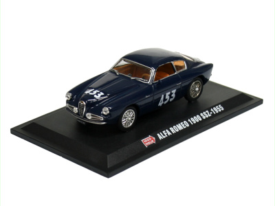 Hachette | M 1:43 | ALFA ROMEO 1900 SSZ #453 - Mille Miglia (1955)