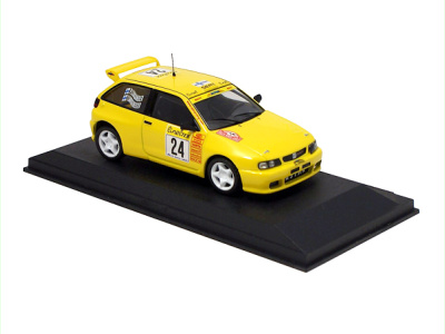 Altaya | M 1:43 | SEAT Ibiza - KitCar #24 Rallye De Monte Carlo (1999) - T.Gardemeister / P.Lukander