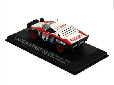 Altaya | M 1:43 | LANCIA Stratos #4 - M.Alen / I.Kivimaki - Rallye Sanremo (1978)