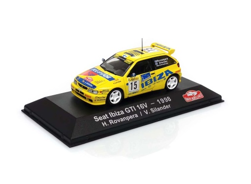 SEAT Ibiza GTI 16V # 15 H.Rovanpera / V.Silander RMC (1998)