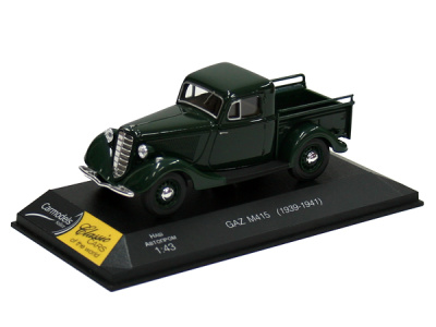 Naš Avtoprom | M 1:43 | GAZ М-415 Pickup Truck (1939–1941)