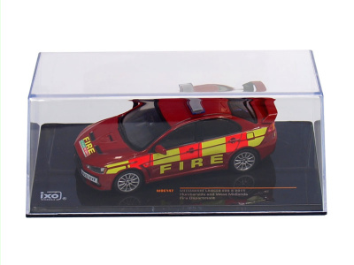 IXO | M 1:43 | MITSUBISHI Lancer EVO X - Fire Department (UK) (2011)