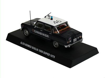 DeAgostini | M 1:43 | ALFA ROMEO Giulia 1600 Super - Carabinieri (1970)