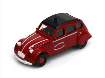 Mondo Motors | M 1:43 | CITROËN 2CV -  Service Departemental D´Incendie et de Secours (F) (1961)