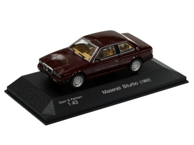 Grani & Partners | M 1:43 | MASERATI Biturbo (1982)