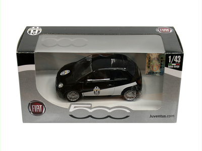 Mondo Motors | M 1:43 | FIAT 500 New - Juventus (I) (2007)