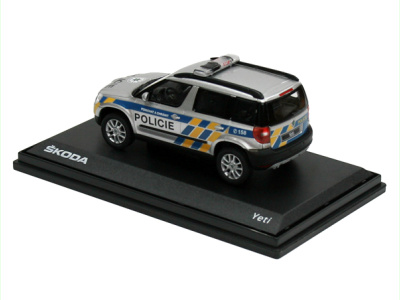 Abrex CZ | M 1:43 | ŠKODA Yeti - Policie (CZ) (2011)