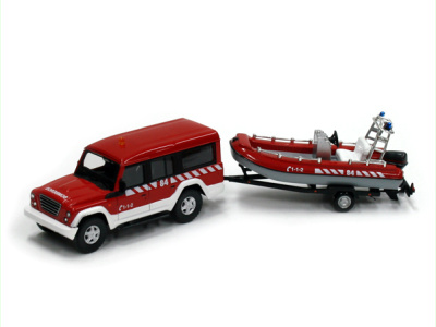 Mondo Motors | M 1:43 | IVECO Massif + boat - Bomberos