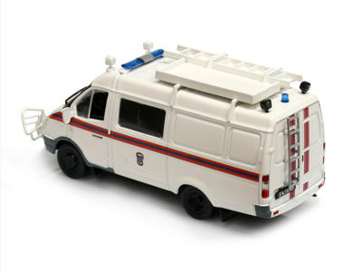 DeAgostini | M 1:43 | GAZ 2705 Gazelle - ASM Rescue (RUS)(1996)