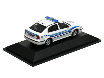 Cararama / Hongwell | M 1:43 | ŠKODA Octavia I. Sedan - Israel Police (1998)