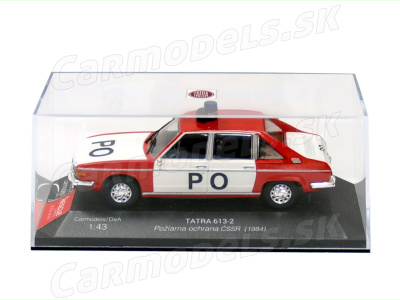 Carmodels SK / DeA | M 1:43 | TATRA 613-2 Požiarna ochrana ČSSR (1984 )