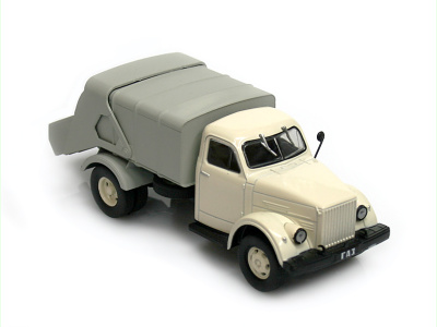 DeAgostini | M 1:43 | GAZ 51A (93M) - Smetiarsky Voz (1955)