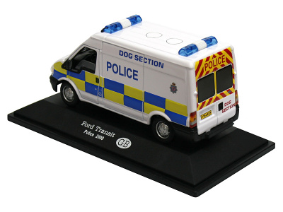 Cararama / Hongwell | M 1:43 | FORD Transit - Police / Dog Section (GB) (2000)