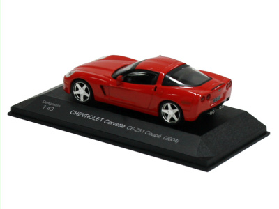 DeAgostini | M 1:43 | CHEVROLET Corvette C6-Z51 Coupé (2004)