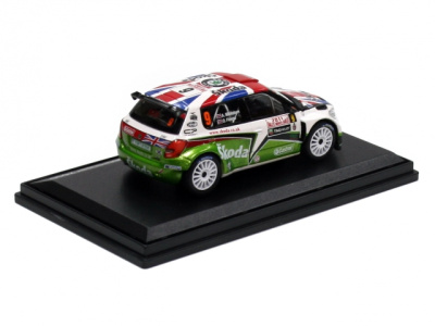 Abrex CZ | M 1:43 | ŠKODA Fabia S2000 (facelift 2010) - #9 Mikkelsen / Floene - Monte Carlo Rallye 2011