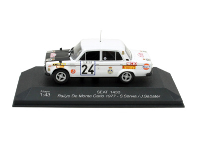 Altaya | M 1:43 | SEAT 1430 #24 Rallye De Monte Carlo (1977) - S.Servia / J.Sabater