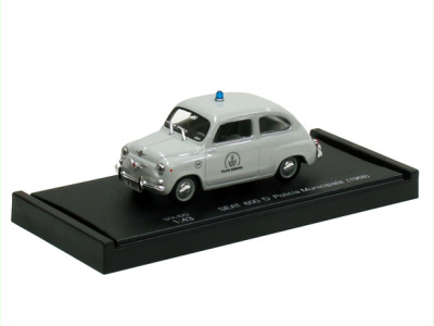 Solido | M 1:43 | SEAT 600 D - Policia Municipala (1968)