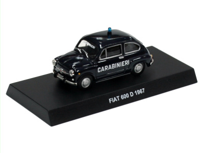 DeAgostini | M 1:43 | FIAT 600 D - Carabinieri (1967)