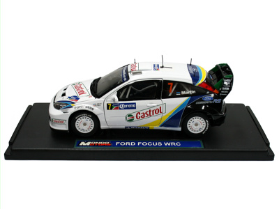 Mondo Motors | M 1:18 | FORD Focus WRC - Rally Mexico # 7 M.Märtin / M.Park (2004)