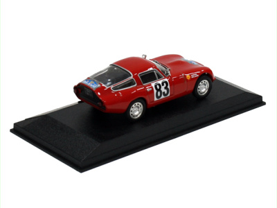 Altaya | M 1:43 | ALFA ROMEO TZ  #83 J.Rolland / G.Augies - Coupe des Alpes (1964)