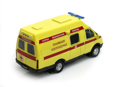 DeAgostini | M 1:43 | GAZelle SemAR 3234 - Ambulance (RUS) (1995-2007)