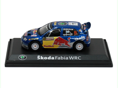 Abrex CZ | M 1:43 | ŠKODA Fabia WRC #11 Harri Rovanperä / Risto Pietiläinen - Rally Turecko (2006)