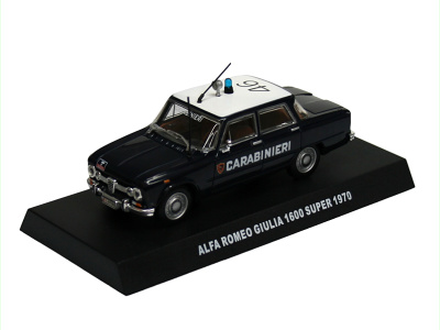 DeAgostini | M 1:43 | ALFA ROMEO Giulia 1600 Super - Carabinieri (1970)