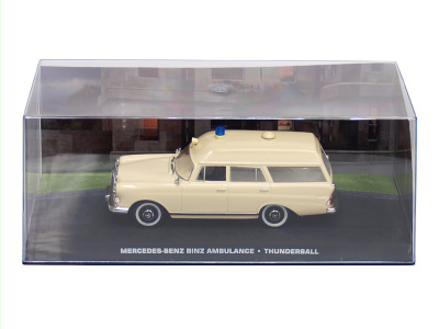 Eaglemoss Publications | M 1:43 | MERCEDES-BENZ BINZ Ambulance - James Bond Series "Thunderball"