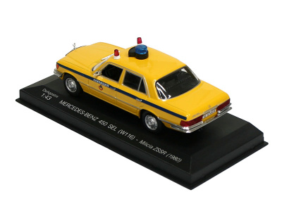 DeAgostini | M 1:43 | MERCEDES-BENZ 450 SEL (W116) - Milicia ZSSR (1980)