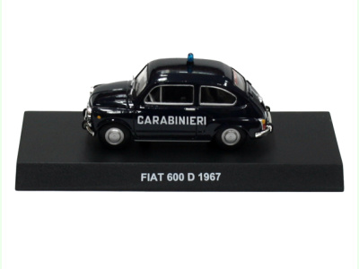 DeAgostini | M 1:43 | FIAT 600 D - Carabinieri (1967)