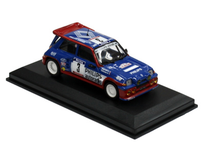 Altaya | M 1:43 | RENAULT 5 Maxi Turbo #3 - J.Ragnotti / P.Thimonier - Tour de Corse (1985)