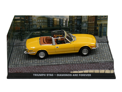 Eaglemoss Publications | M 1:43 | TRIUMPH Stag - James Bond Series "Diamonds Are Forever"