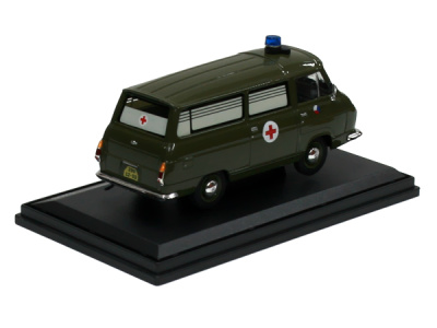 Abrex CZ | M 1:43 | ŠKODA 1203 - Vojenská Ambulancia (1984)