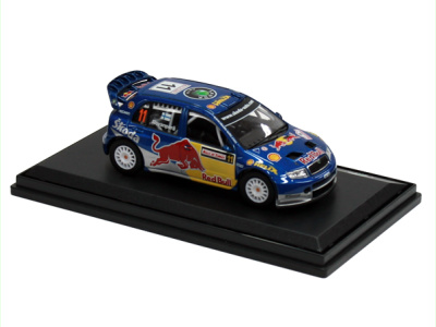 Abrex CZ | M 1:43 | ŠKODA Fabia WRC #11 Harri Rovanperä / Risto Pietiläinen - Rally Turecko (2006)