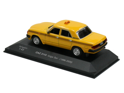 DeAgostini | M 1:43 | GAZ 3110 - Taxi (RUS) (1996-2005)