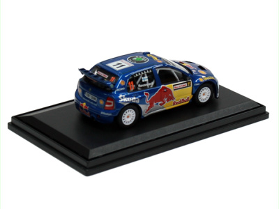 Abrex CZ | M 1:43 | ŠKODA Fabia WRC #11 Harri Rovanperä / Risto Pietiläinen - Rally Turecko (2006)