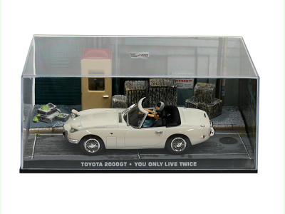 Eaglemoss Publications | M 1:43 | TOYOTA 2000 GT - James Bond Series "You Only Live Twice"