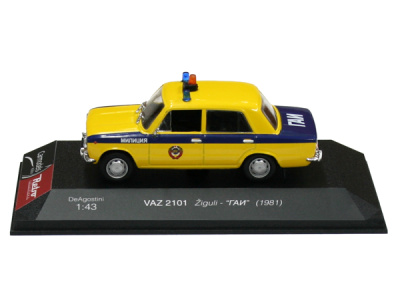 DeAgostini | M 1:43 | VAZ 2101 Žiguli - "ГАИ" (RUS) (1981)