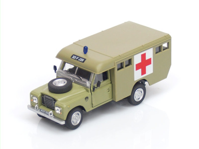 Cararama / Hongwell | M 1:43 | LAND ROVER Series III. 109 - Ambulance (1976)